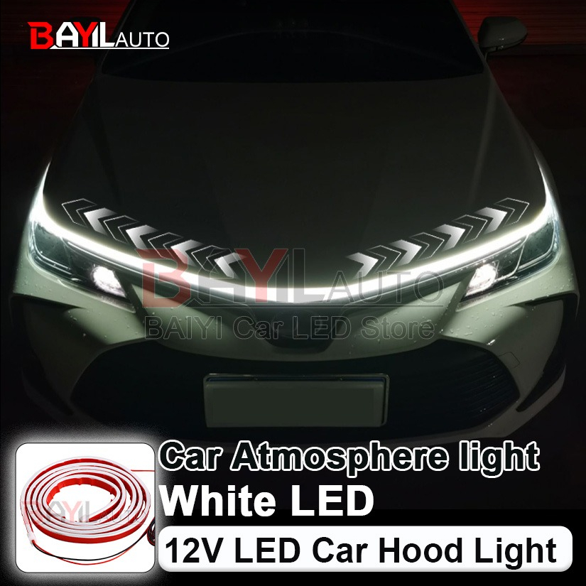 Ambient Led Strip - 12V weiße Motorhaube Lichtleiste, Scan Start