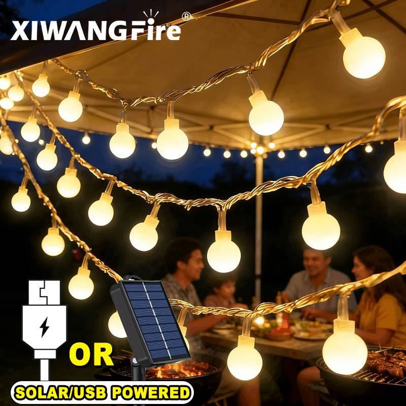3-10M Solar-/USB-/Batterie-Lic – Lighting Decor Outdoor Bewertung und Preis