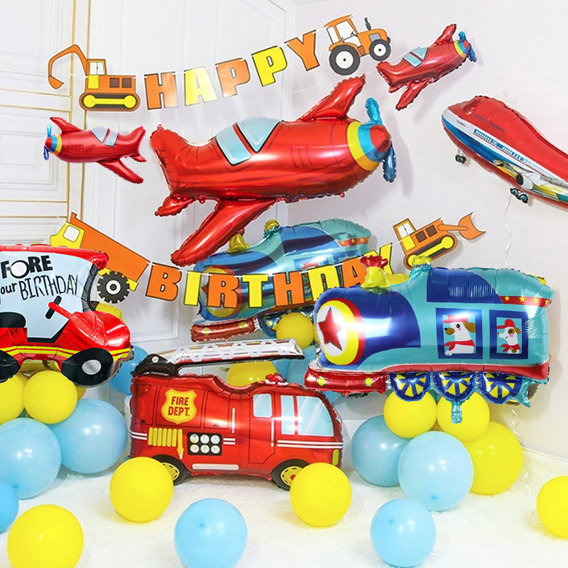 Flugzeug Auto Folie Helium Luf – Lighting Mcqueen Birthday Decor Bewertung und Preis