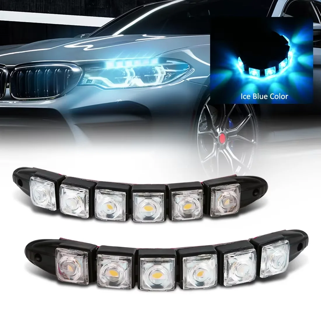 2PCS LED Wasserdichte DRL Lich – Ambient Led Strip Bewertung und Preis