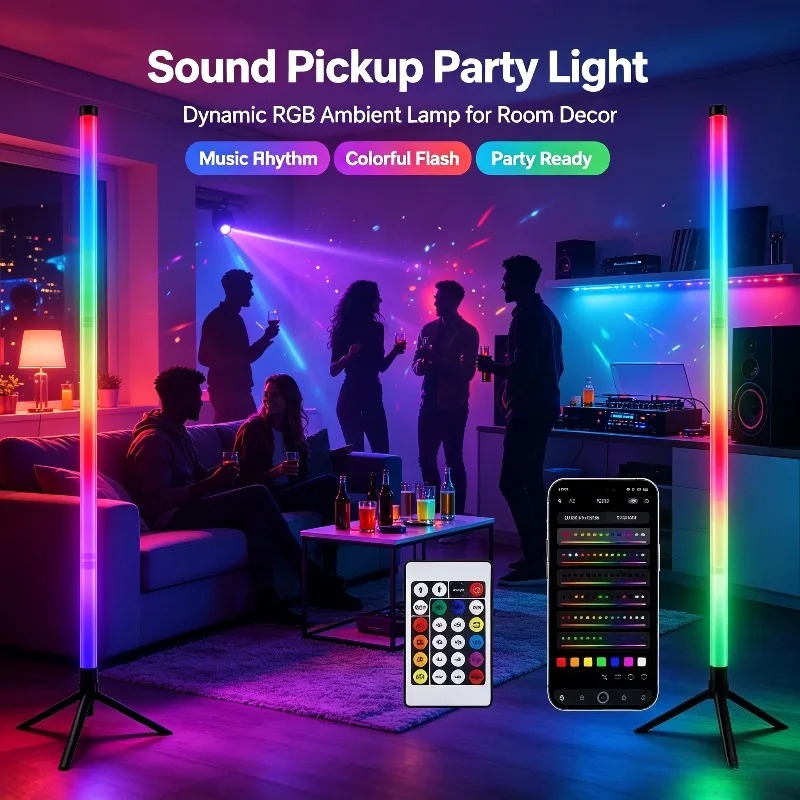 2er-Pack RGB LED Eck-Stehlampe – Decor Lighting Pack Bewertung und Preis