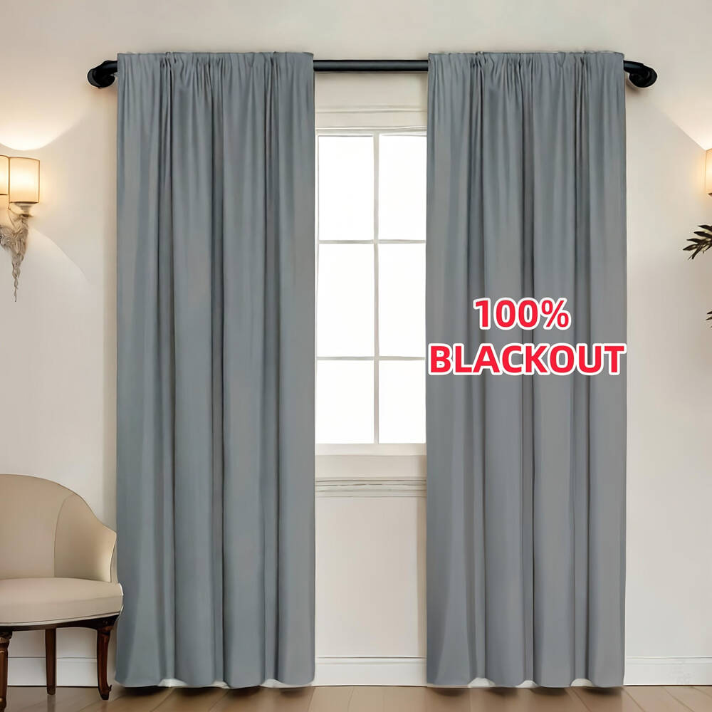 1 Stück 100% Verdunkelungsvorh – Office Lighting Decor Bewertung und Preis