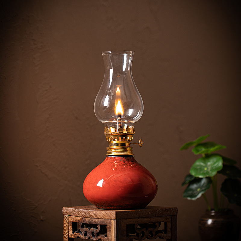 Vintage Keramik-Lotusöllampe - – Vintage Lighting Decor Bewertung und Preis