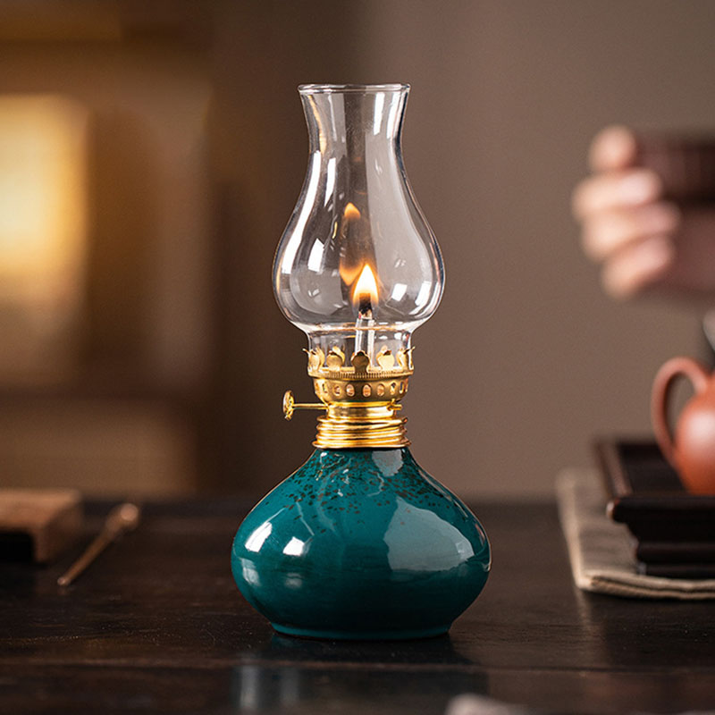 Vintage Keramik-Lotusöllampe - – Vintage Lighting Decor Bewertung und Preis