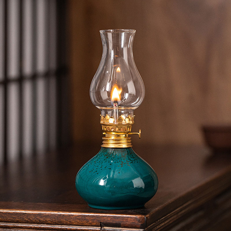 Vintage Keramik-Lotusöllampe - – Vintage Lighting Decor Bewertung und Preis