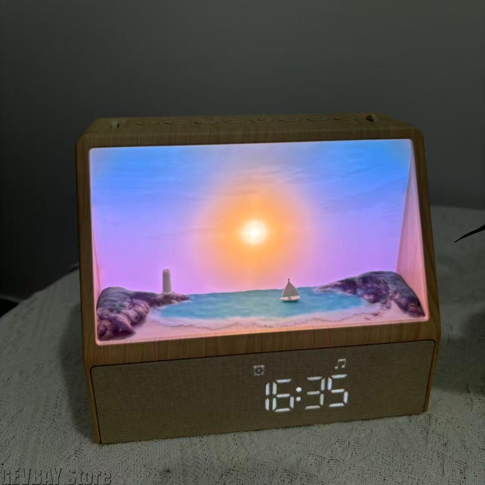 Sonnenaufgang-Weckuhr mit weiß – Lighting Decor Sunrise Bewertung und Preis