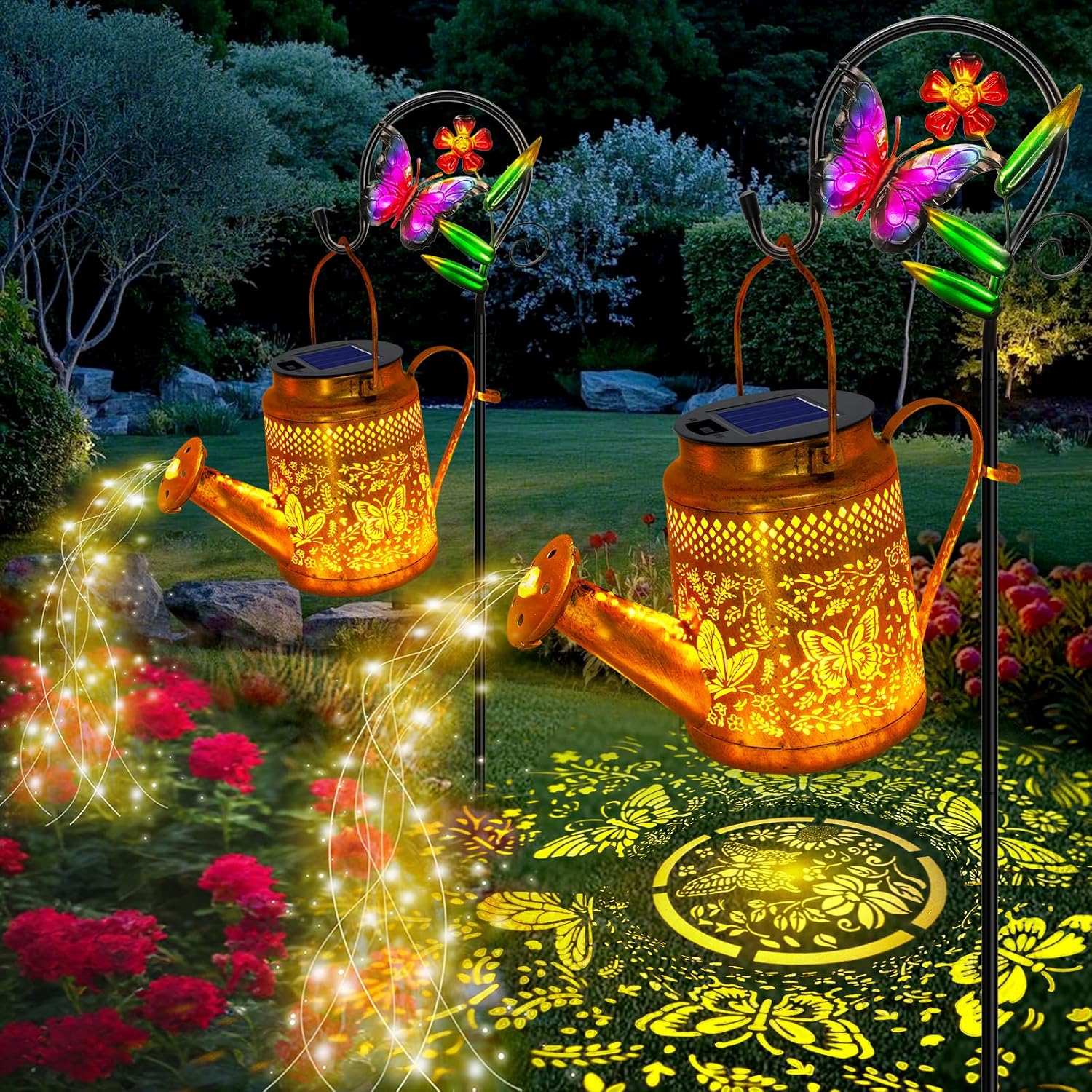 2er-Pack Große Solar-Schmetter – Decor Lighting Pack Bewertung und Preis