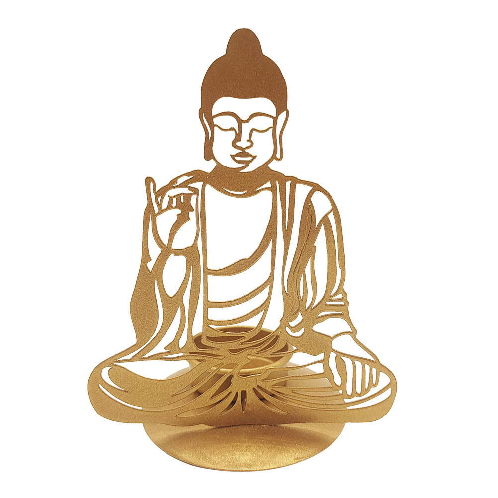 Dekorativer Buddha-Halter aus  – Office Lighting Decor Bewertung und Preis