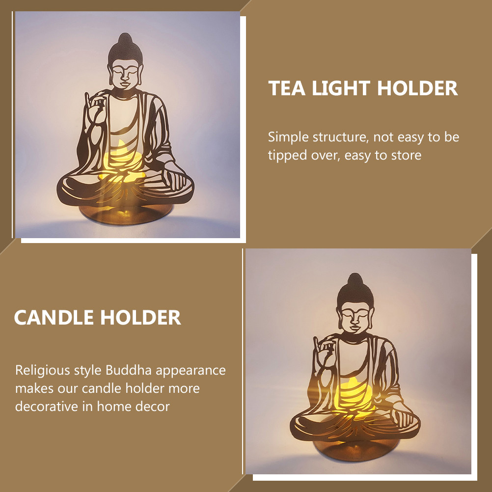 Dekorativer Buddha-Halter aus  – Office Lighting Decor Bewertung und Preis