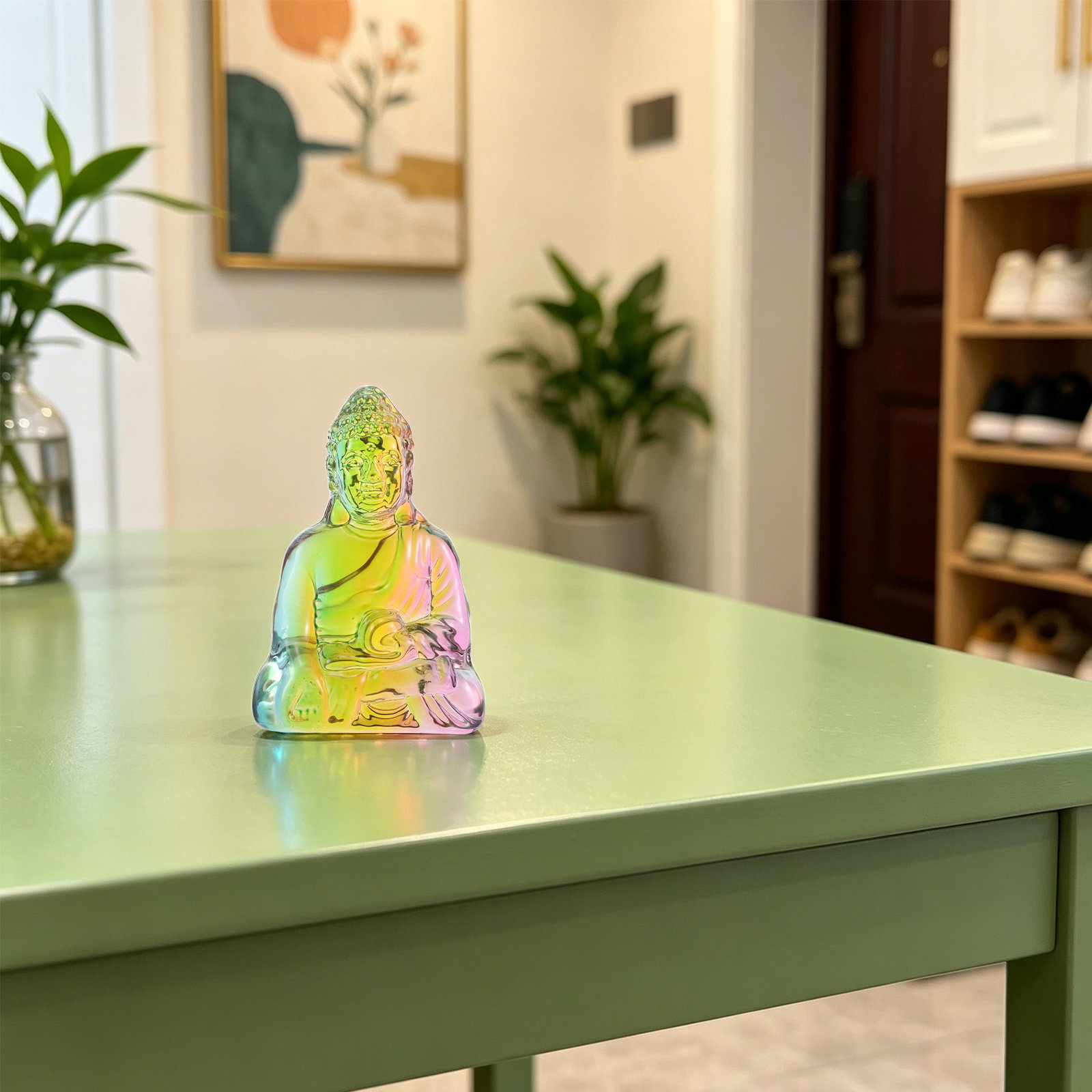 4,2 Zoll Kristall-Buddha-Statu – Office Lighting Decor Bewertung und Preis