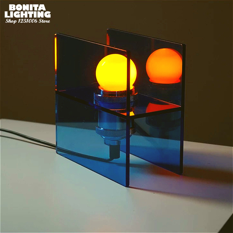 Geometrische Acryl-Tischlampe  – Lighting Decor Sunrise Bewertung und Preis