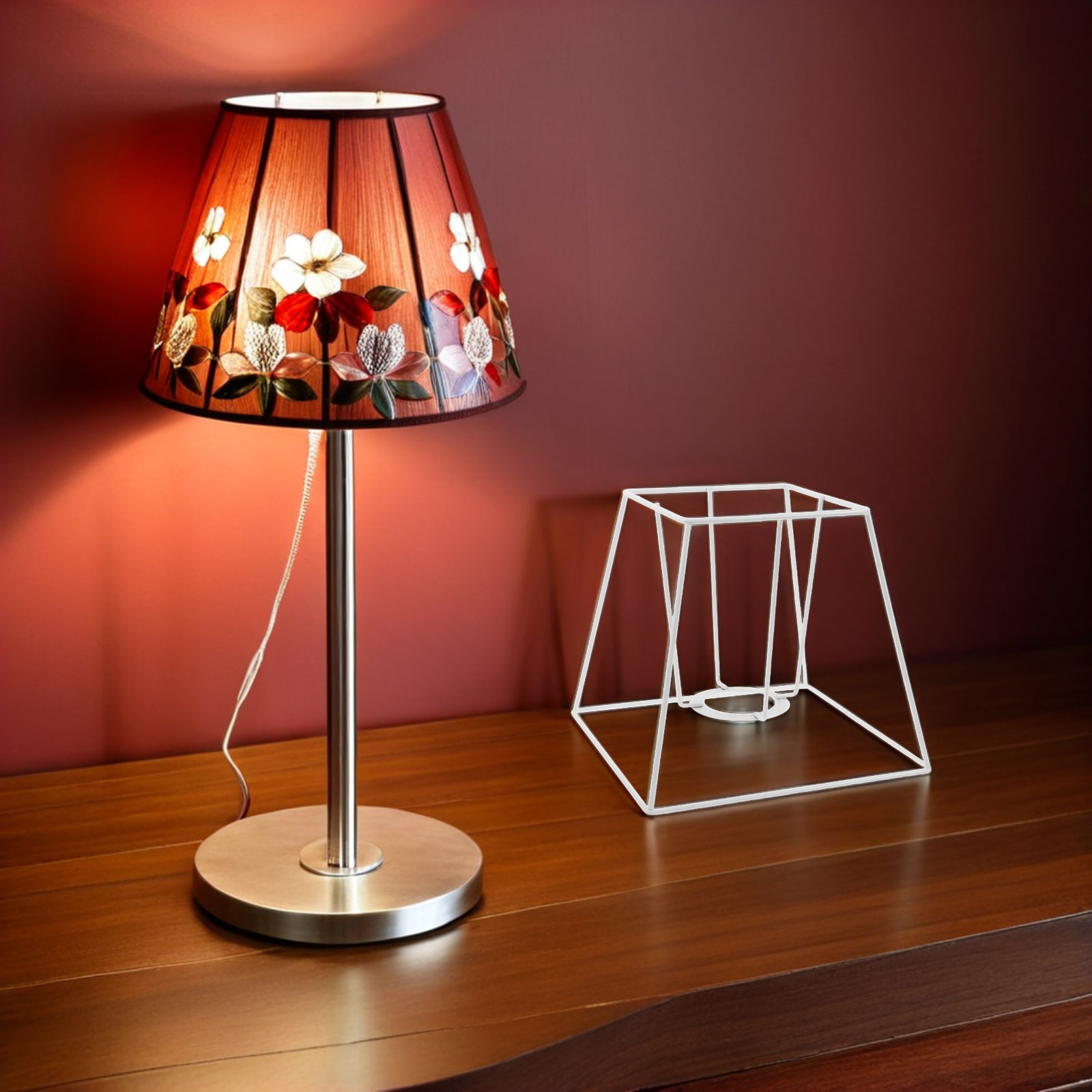 Geometrischer Lampenschirmrahm – Geometric Lamp Shade Bewertung und Preis