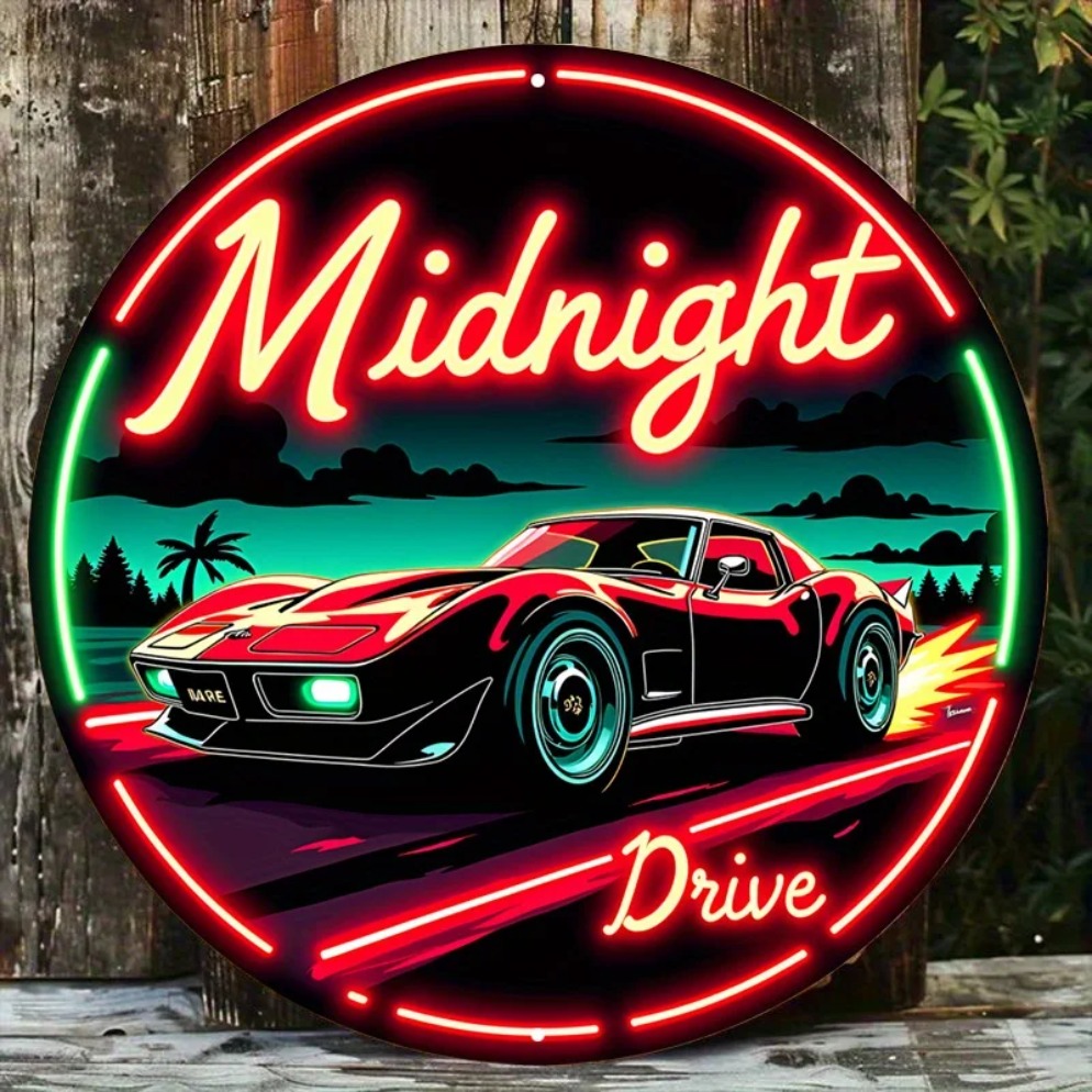 Vintage Neon Autoschild Midnig – Vintage Lighting Decor Bewertung und Preis
