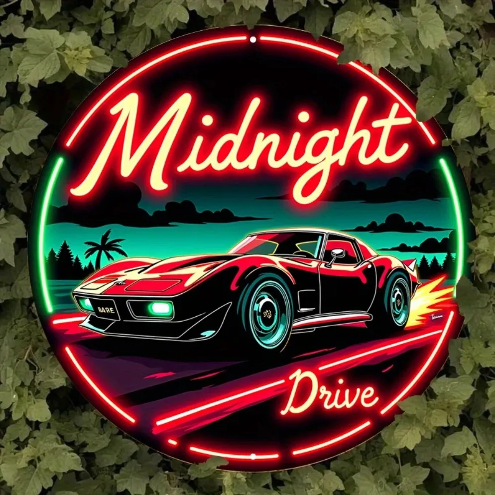 Vintage Neon Autoschild Midnig – Vintage Lighting Decor Bewertung und Preis
