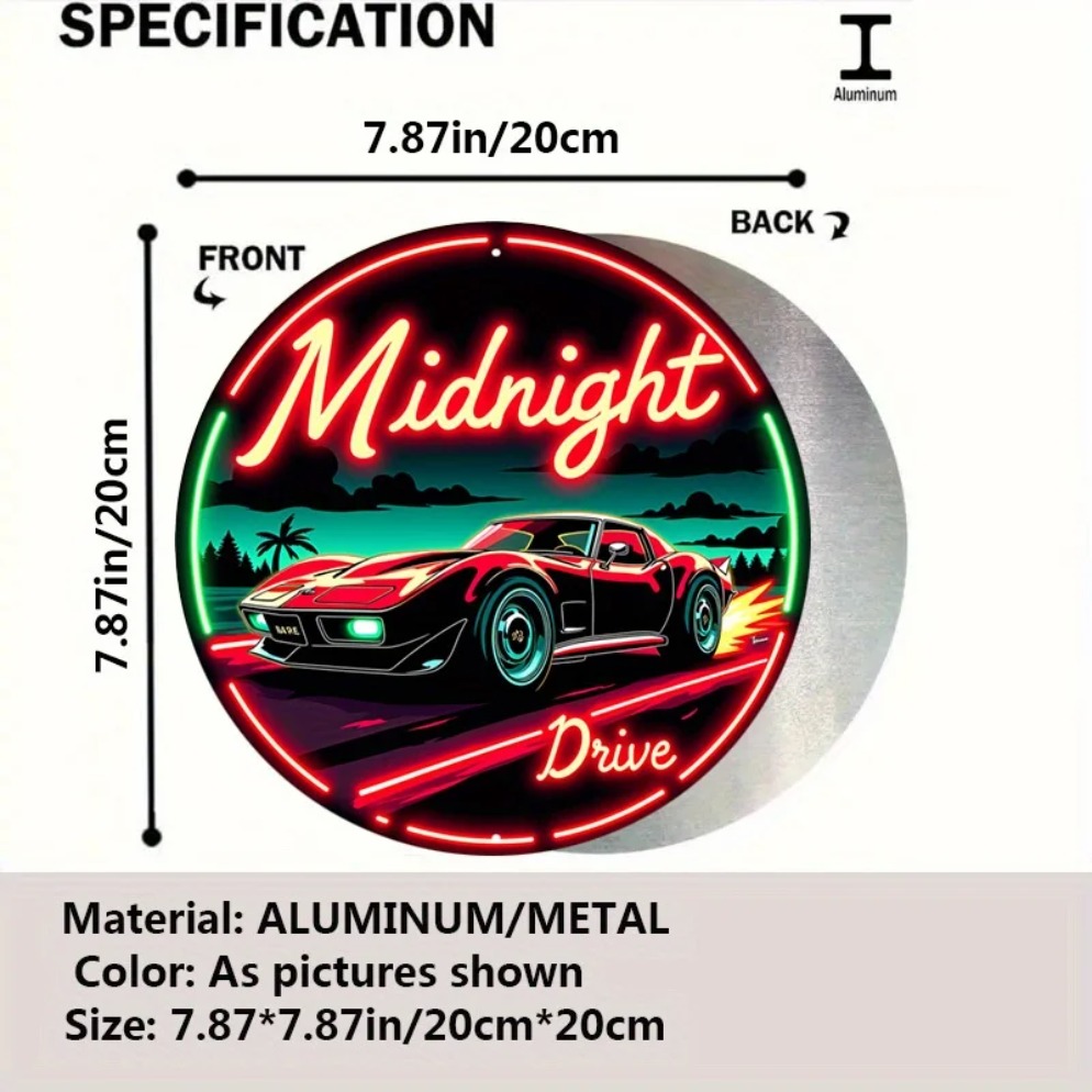 Vintage Neon Autoschild Midnig – Vintage Lighting Decor Bewertung und Preis