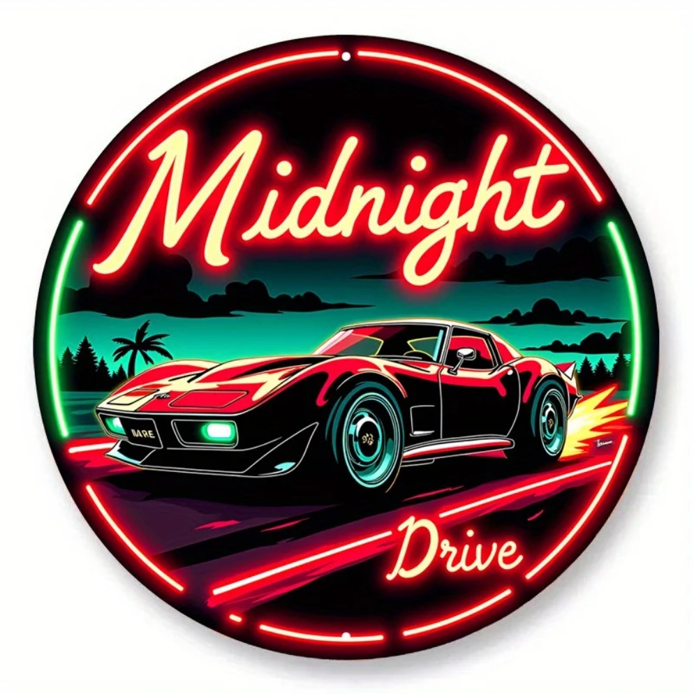 Vintage Neon Autoschild Midnig – Vintage Lighting Decor Bewertung und Preis