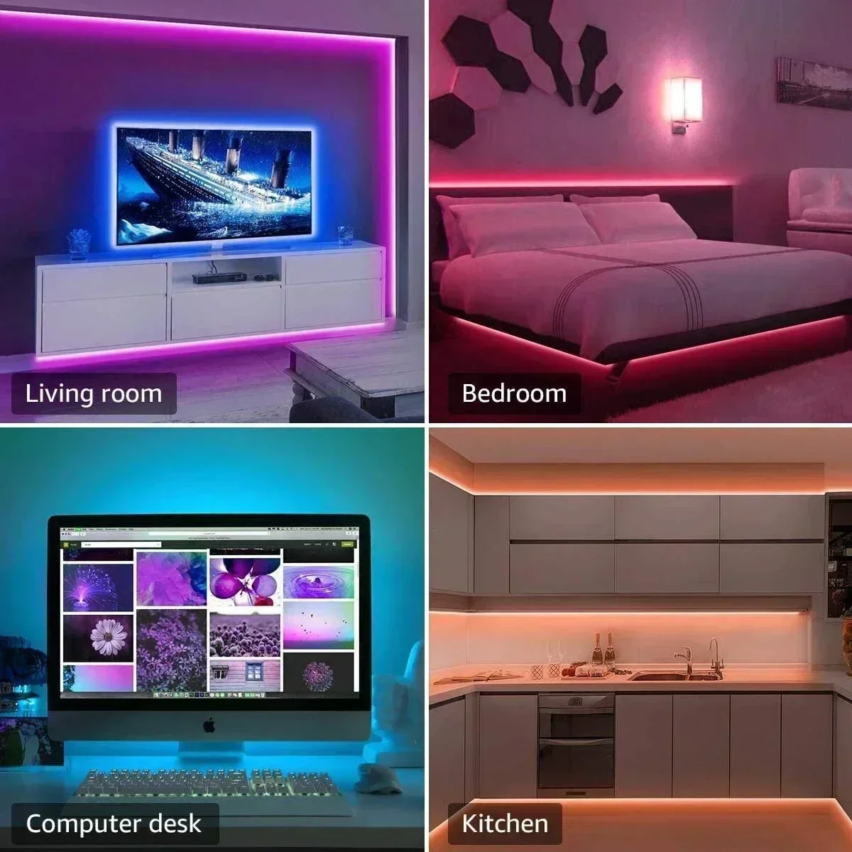 Smart RGB LED Gaming Licht Str – Ambient Led Strip Bewertung und Preis