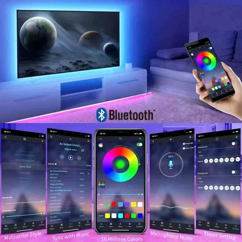 Smart RGB LED Gaming Licht Str – Ambient Led Strip Bewertung und Preis