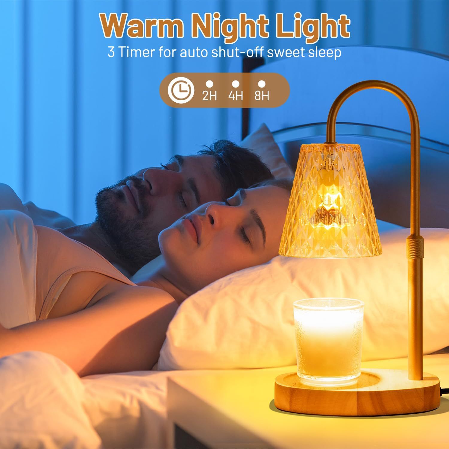 Flammenlose Wachsschmelzlampe  – Vintage Lighting Decor Bewertung und Preis