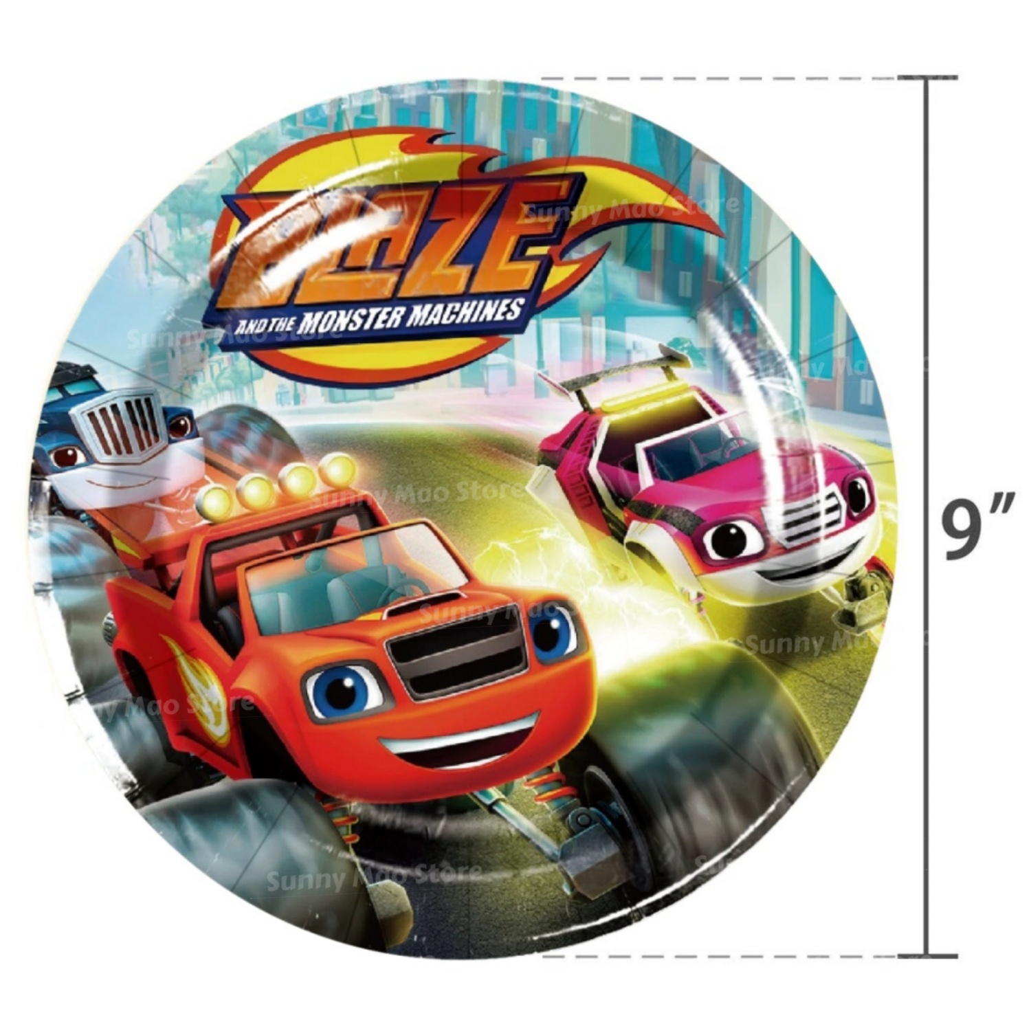 Blaze Monster Geburtstagsdekor – Lighting Mcqueen Birthday Decor Bewertung und Preis