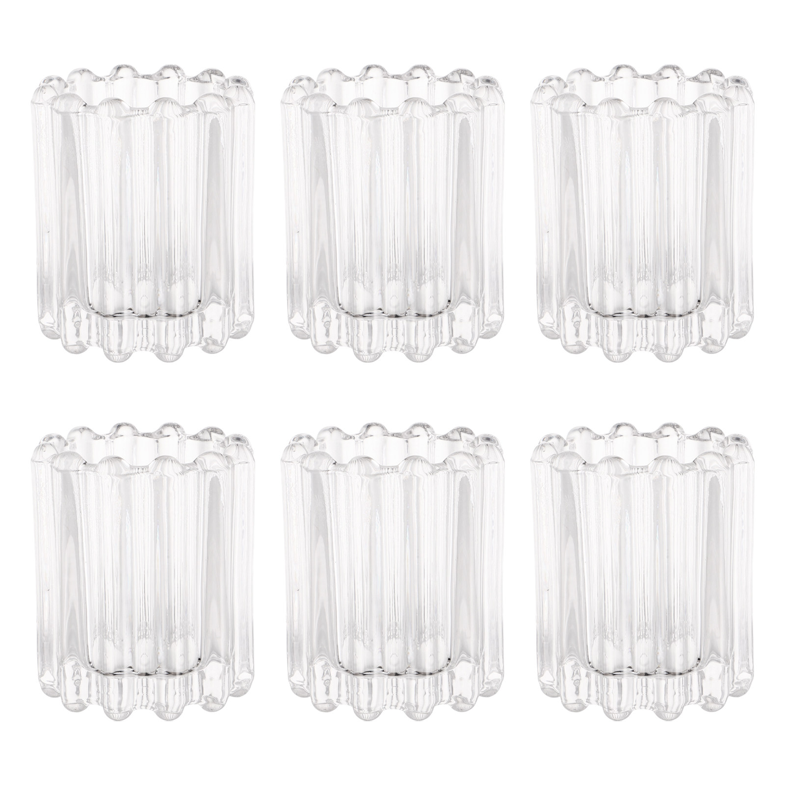 6 Stück Klare Glas-Vintage-Hal – Vintage Lighting Decor Bewertung und Preis