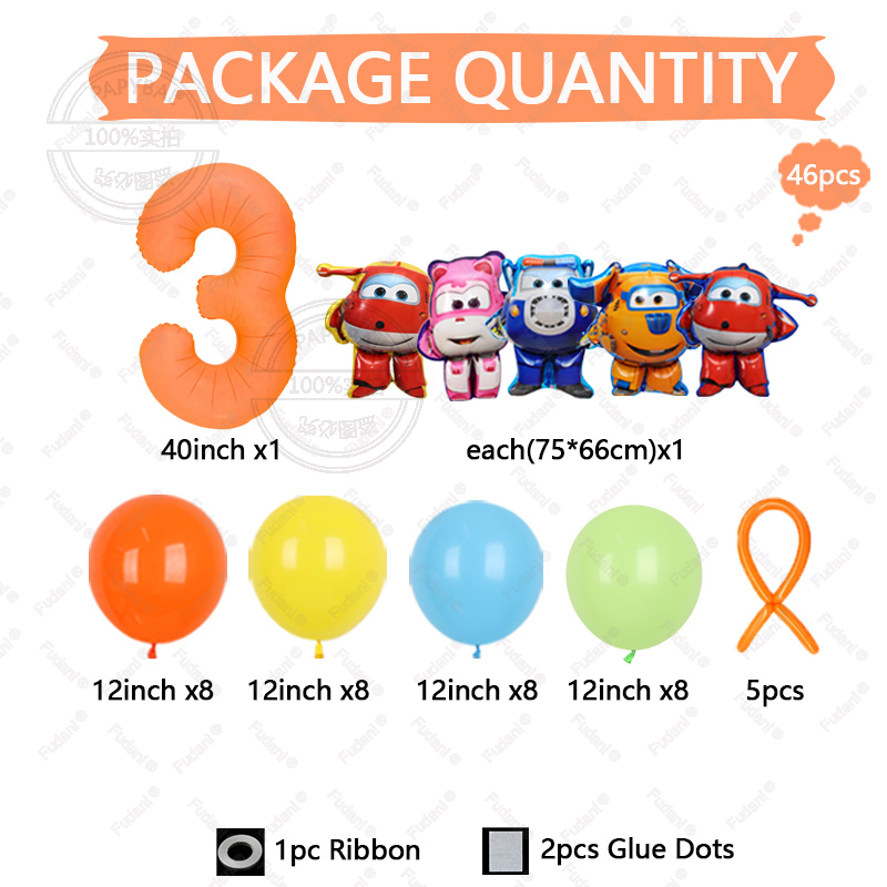 46 Stück Neue Super Wings Alum – Lighting Mcqueen Birthday Decor Bewertung und Preis