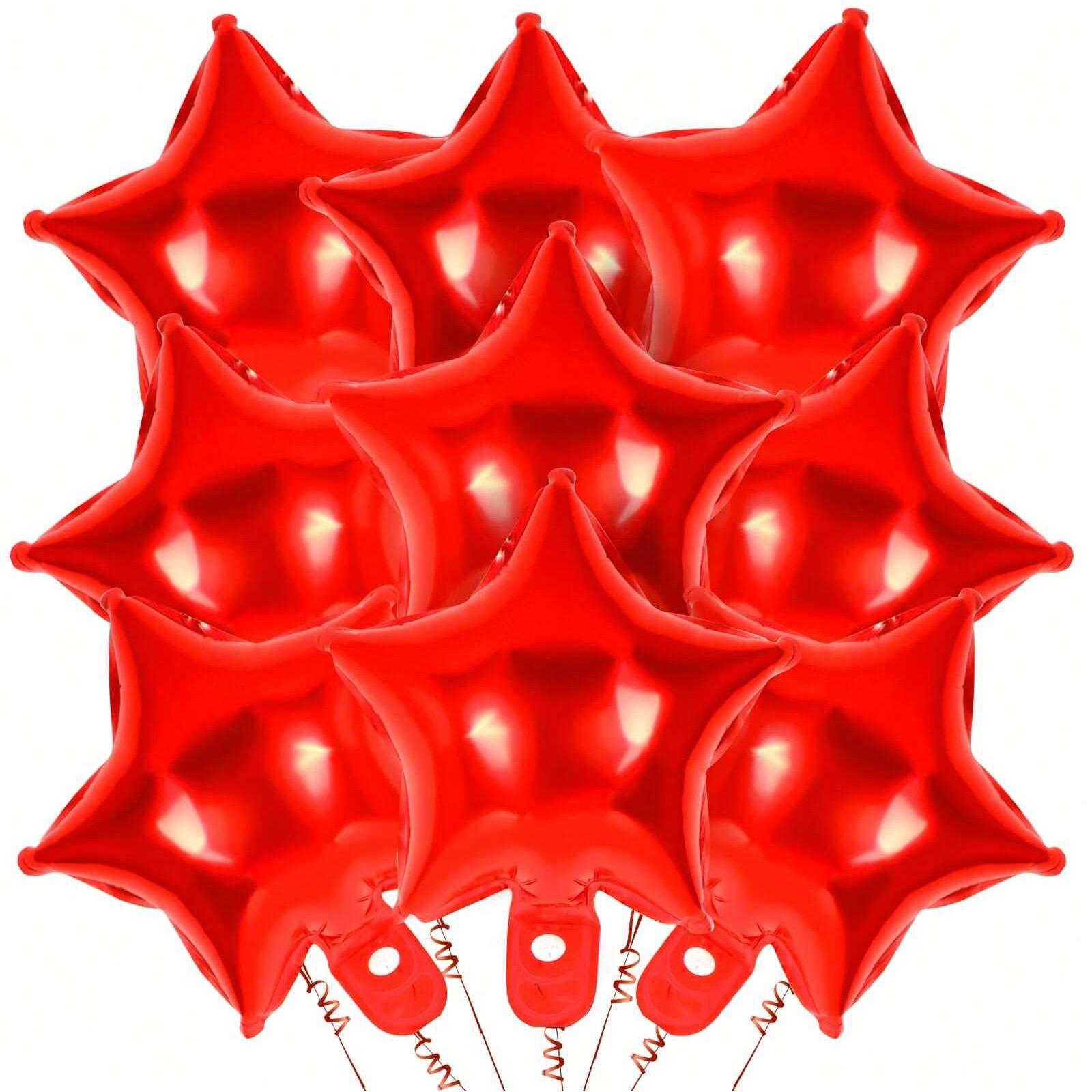 9 Stück 18-Zoll-Folienballons  – Lighting Mcqueen Birthday Decor Bewertung und Preis