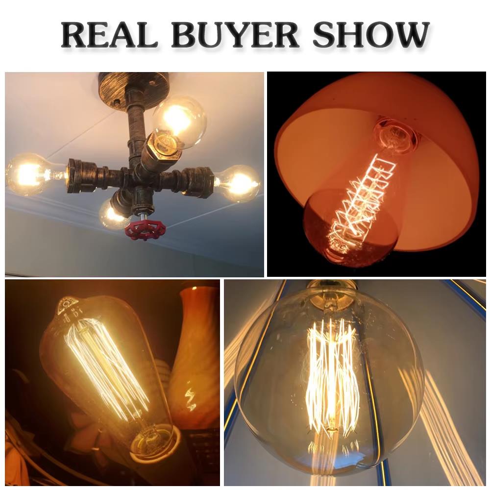 Retro Edison Glühbirne E27 40W – Vintage Lighting Decor Bewertung und Preis