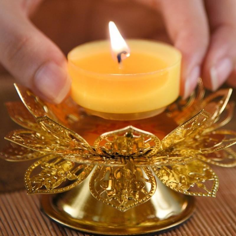 Teelichthalter mit Goldenem Lo – Vintage Lighting Decor Bewertung und Preis