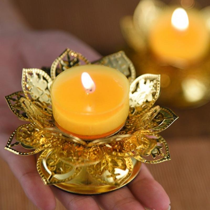 Teelichthalter mit Goldenem Lo – Vintage Lighting Decor Bewertung und Preis