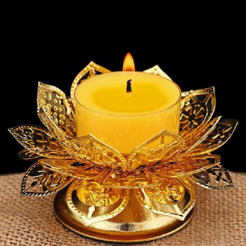 Teelichthalter mit Goldenem Lo – Vintage Lighting Decor Bewertung und Preis