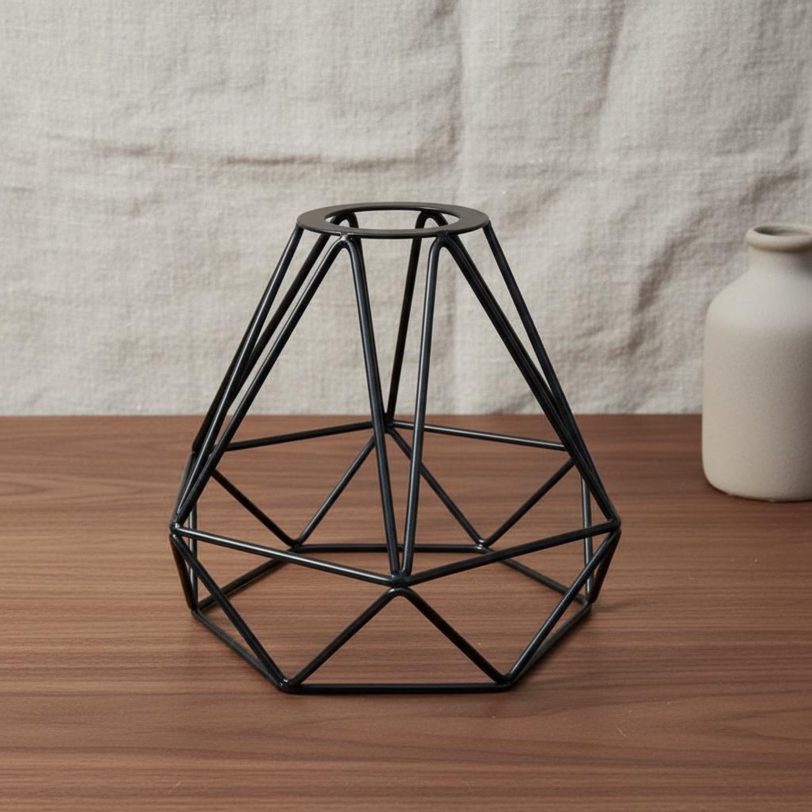 Diamantförmiger Lampenschirm M – Geometric Lamp Shade Bewertung und Preis